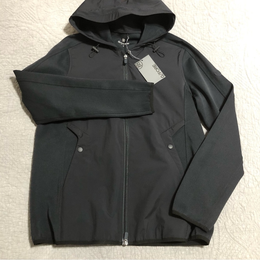 G/FORE Men's Black Performance Jacket • S